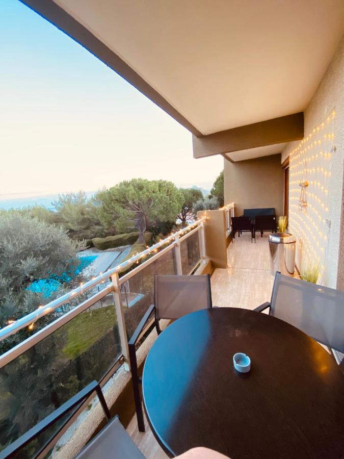 Appartement Cote D'Azur Plage - Piscine - Tennis Villeneuve-Loubet Eksteriør billede